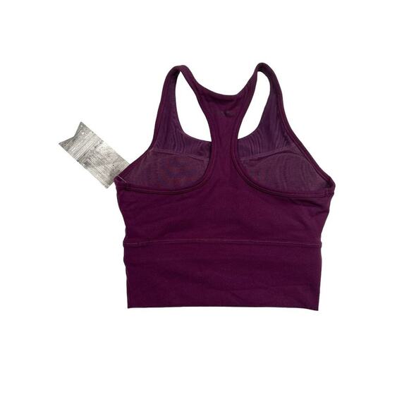 Stori - Perseverance Long Line Bra in Deep Purple - Picture 2 of 4